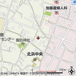 静岡県浜松市浜名区西美薗1751周辺の地図