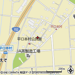 静岡県浜松市浜名区平口638周辺の地図