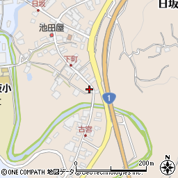 静岡県掛川市日坂28周辺の地図