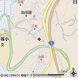 静岡県掛川市日坂32周辺の地図