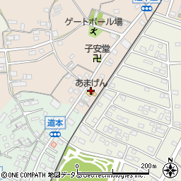 静岡県浜松市浜名区道本244-4周辺の地図
