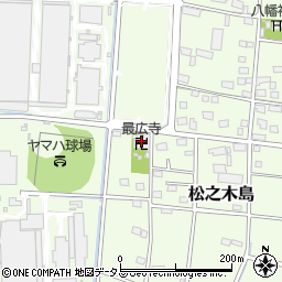 最広寺周辺の地図