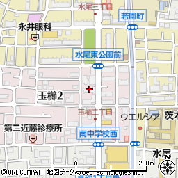 ＩＴＴＯ個別指導学院　茨木玉櫛校周辺の地図