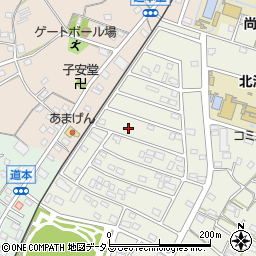 静岡県浜松市浜名区西美薗3349周辺の地図