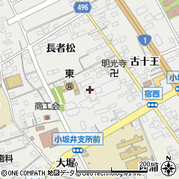 愛知県豊川市宿町光道寺周辺の地図