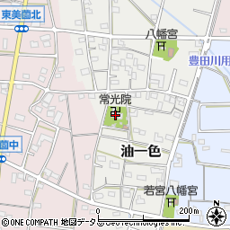 静岡県浜松市浜名区油一色155-2周辺の地図