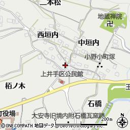 京都府綴喜郡井手町井手西垣内3周辺の地図