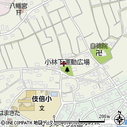 静岡県浜松市浜名区小林646周辺の地図