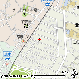静岡県浜松市浜名区西美薗3350周辺の地図