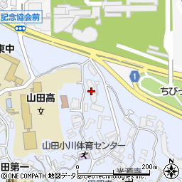 メロディーハイム千里万博公園周辺の地図