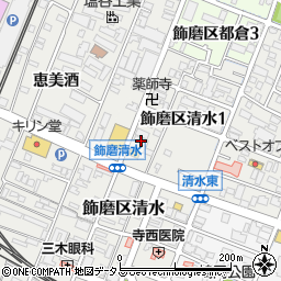 エネゲート姫路配電工事所周辺の地図