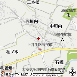 京都府綴喜郡井手町井手西垣内2周辺の地図