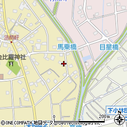 静岡県浜松市浜名区平口1342-1周辺の地図