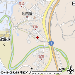 静岡県掛川市日坂34周辺の地図