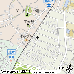 静岡県浜松市浜名区西美薗3353周辺の地図