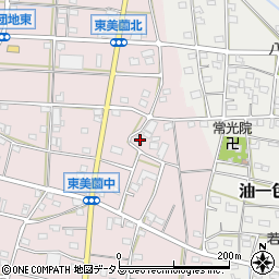 静岡県浜松市浜名区東美薗1406周辺の地図