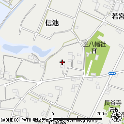 愛知県豊橋市石巻本町信池周辺の地図