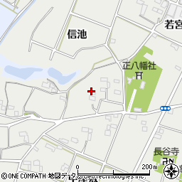 愛知県豊橋市石巻本町（信池）周辺の地図