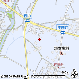 兵庫県加古川市平荘町養老176周辺の地図