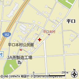 静岡県浜松市浜名区平口633周辺の地図