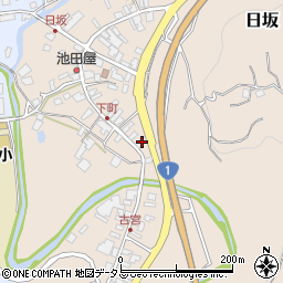 静岡県掛川市日坂149-1周辺の地図