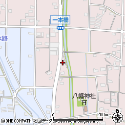 静岡県浜松市浜名区永島25周辺の地図