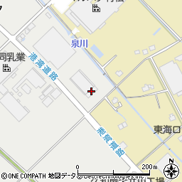 トナミ運輸株式会社　藤枝営業所周辺の地図