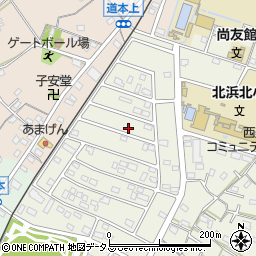 静岡県浜松市浜名区西美薗3377周辺の地図