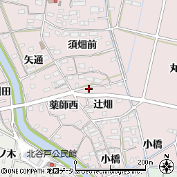 愛知県西尾市吉良町饗庭辻畑11-3周辺の地図