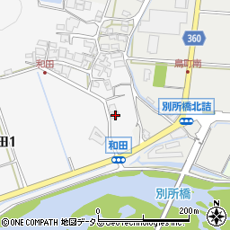 兵庫県三木市別所町和田304周辺の地図