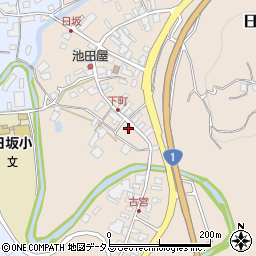 静岡県掛川市日坂35周辺の地図