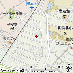 静岡県浜松市浜名区西美薗3368周辺の地図