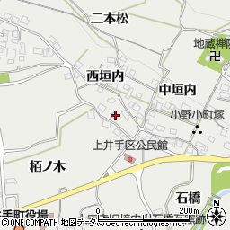 京都府綴喜郡井手町井手西垣内7周辺の地図