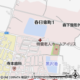 大阪府枚方市春日東町周辺の地図
