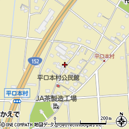静岡県浜松市浜名区平口667周辺の地図