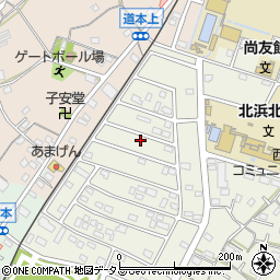 静岡県浜松市浜名区西美薗3365周辺の地図
