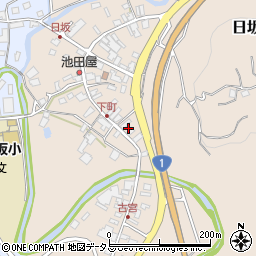 静岡県掛川市日坂146周辺の地図