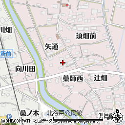 愛知県西尾市吉良町饗庭薬師西15周辺の地図