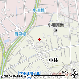 静岡県浜松市浜名区小林254-10周辺の地図