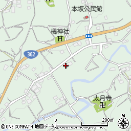 静岡県浜松市浜名区三ヶ日町本坂264周辺の地図