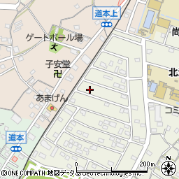静岡県浜松市浜名区西美薗3382周辺の地図