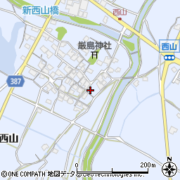 兵庫県加古川市平荘町西山105周辺の地図