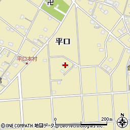 静岡県浜松市浜名区平口868周辺の地図