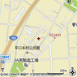 静岡県浜松市浜名区平口645周辺の地図