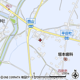 兵庫県加古川市平荘町養老173周辺の地図