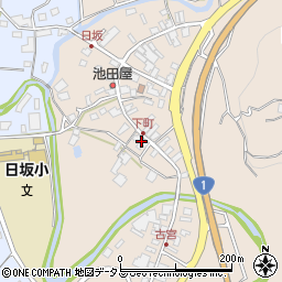 静岡県掛川市日坂39周辺の地図