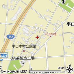 静岡県浜松市浜名区平口646周辺の地図