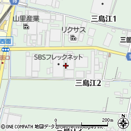 リクサス北大阪物流センター周辺の地図