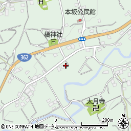 静岡県浜松市浜名区三ヶ日町本坂265周辺の地図