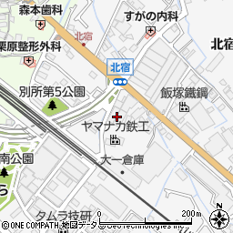 ツカサ精工株式会社周辺の地図